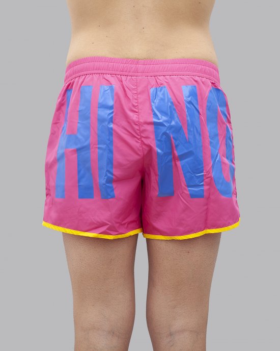 Costume boxer A4224 uomo MOSCHINO Fuxia