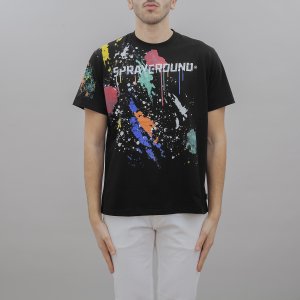 T-shirt SP432BLK uomo SPRAYGROUND Nero