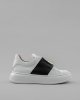 Sneakers 4100 donna VIA ROMA 15 Bianco-Nero