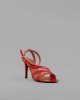 Sandalo 4110 donna VIA ROMA 15 vernice Rosso