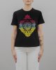 T-shirt 76PAHC04 CJ600 JUST CAVALLI donna Nero