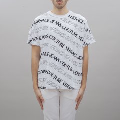 T-shirt 76GAH6R0 JS296 uomo VERSACE Bianco