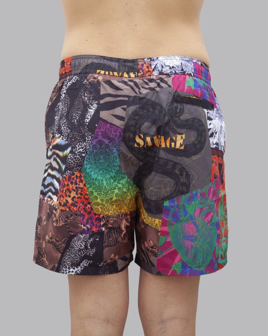 Costume boxer 76OAYB02 CQNB2 uomo JUST CAVALLI Multicolore