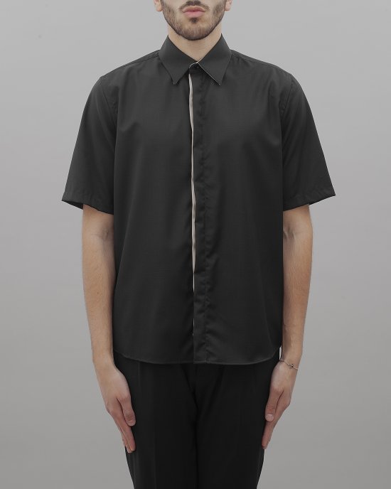 Camicia L1CSS246551 uomo LOWBRAND Nero