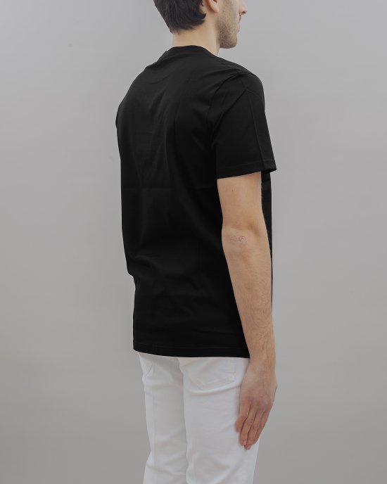 T-shirt L1TSS246497 uomo LOWBRAND Nero