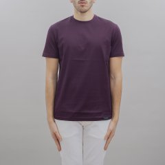 T-shirt L1TSS246497 uomo LOWBRAND Bordeaux