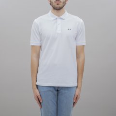 Polo A34109 uomo SUN68 Bianco