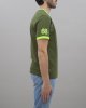 T-shirt T34125 uomo SUN68 Verde scuro