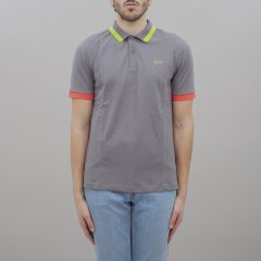 Polo A34114 uomo SUN68 Grigio