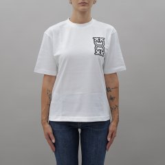 T-shirt Tunisia 104043 donna PINKO Bianco