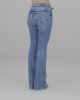 Jeans Flora Flare Denim Comfort 100166 donna PINKO Blu denim