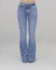 Jeans Flora Flare Denim Comfort 100166 donna PINKO Blu denim