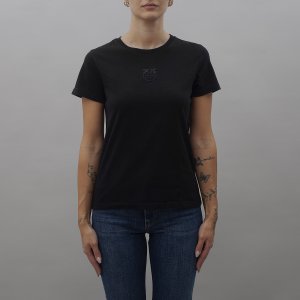 T-shirt Bussolotto 100355 PINKO donna ai Nero