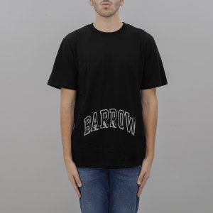 T-shirt F4BWUATH150 uomo BARROW Nero