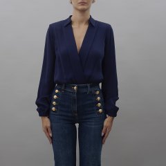 Camicia CB00446E2 donna ELISABETTA FRANCHI navy