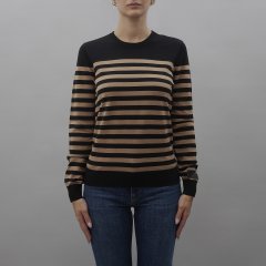 Maglia MK69S46E2 donna ELISABETTA FRANCHI Nero-Camel