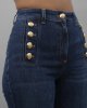 Jeans PJ67D46E2 ELISABETTA FRANCHI donna Blu denim