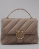 Borsa Love Puff Big Cl Sheep Nappa 100037 donna PINKO ai Beige