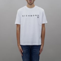 T-shirt UMA24143TS uomo JOHN RICHMOND Bianco