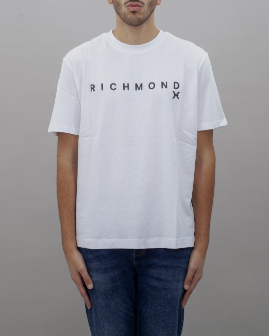 T-shirt UMA24143TS uomo JOHN RICHMOND Bianco