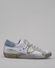 Sneakers Prld Vdm1 Prsx Low Woman donna PHILIPPE MODEL Bianco-Denim