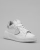 Sneakers BJLD VKD1 Tres Temple Low Woman donna PHILIPPE MODEL Bianco-Argento