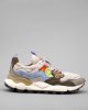 Sneakers 0012017817.30.1E10 YAMANO 3 donna FLOWER MOUNTAIN Beige-Militare