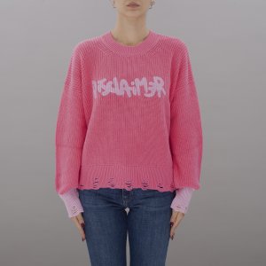 Maglione 24IDS54725 donna DISCLAIMER Fuxia