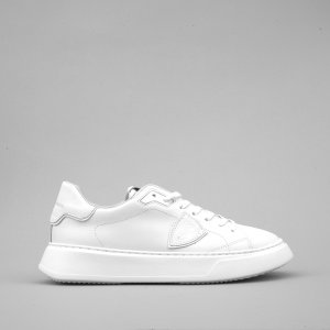 Sneakers BTLU V001 Temple Low Man uomo PHILIPPE MODEL 2425 Bianco