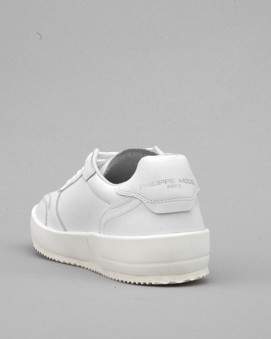 Sneakers VNLU V001 Nice Low Man uomo PHILIPPE MODEL 2424 Bianco