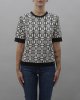 Maglia MK19B47E2 donna ELISABETTA FRANCHI Burro-Nero