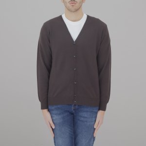 Cardigan 89613 uomo JEORDIE'S Marrone