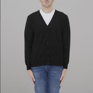 Cardigan 89613 uomo JEORDIE'S Nero