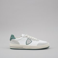 Sneakers VNLU WX07 Nice Low Man uomo PHILIPPE MODEL Bianco-Verde