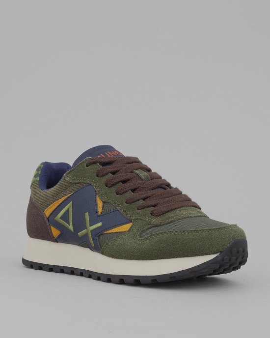 Sneakers Z44117 uomo SUN68 Verde militare