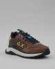 Sneakers Z44128 uomo SUN68 Marrone