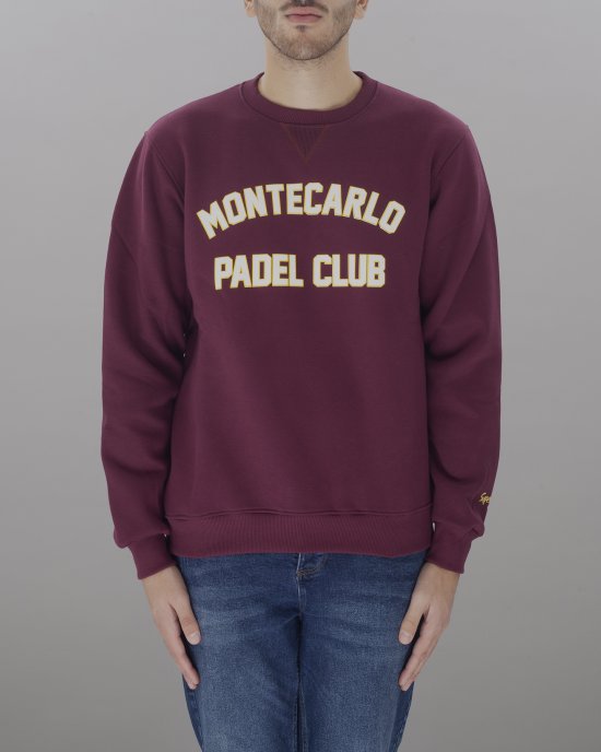 FELPA UOMO SUPERCULTURE A941 MONTECARLO PADEL CLUB Bordeaux