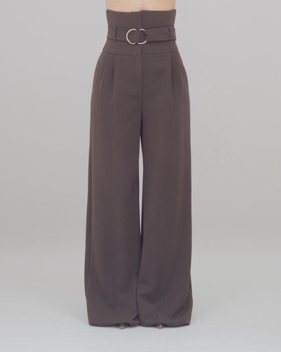 Pantalone L01A1171116 donna ODI ET AMO Marrone