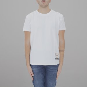 T-shirt 0703 MOSCHINO uomo Bianco