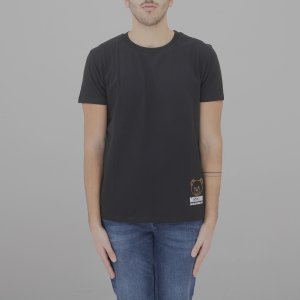 T-shirt 0703 MOSCHINO uomo Nero