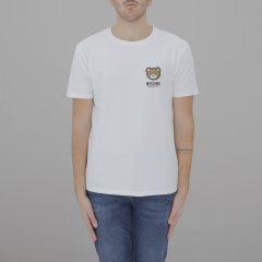 T-shirt 0788 MOSCHINO uomo Bianco