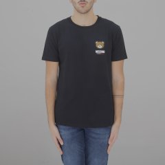 T-shirt 0788 MOSCHINO uomo Nero