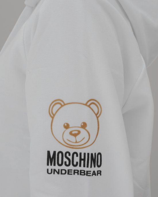 Felpa 1702 MOSCHINO donna Bianco