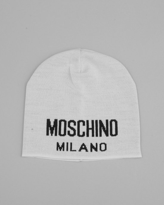 Cappello M5802 uomo MOSCHINO Bianco