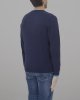 Maglioncino K44125 uomo SUN68 Navy Blue