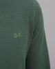 Maglioncino K44125 uomo SUN68 Verde scuro