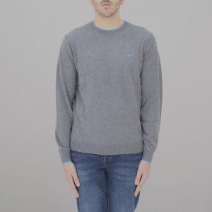 Maglioncino K44125 uomo SUN68 Grigio