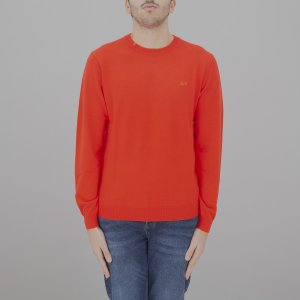 Maglioncino K44101 uomo SUN68 Rosso