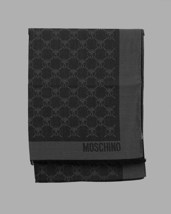 Stola M2321 donna MOSCHINO Nero