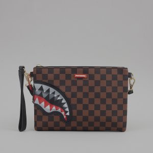 Pochette 910B6524NSZ SPRAYGROUND uomo Marrone